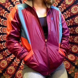 VINTAGE nike neon windbreaker